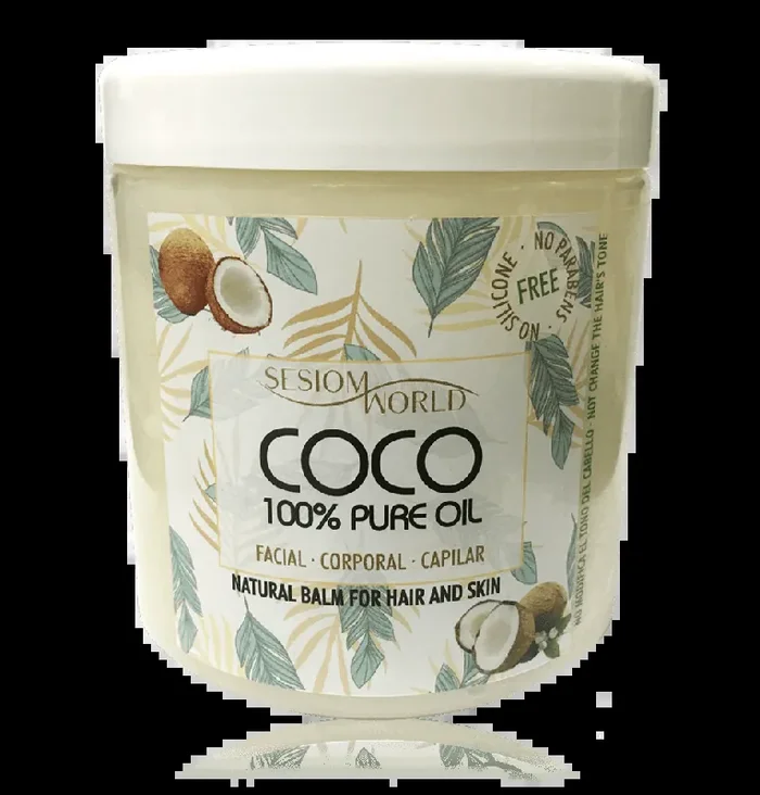 Aceite 100% puro y natural COCO Capilar, Facial y Corporal 500ml – sesioMWorld