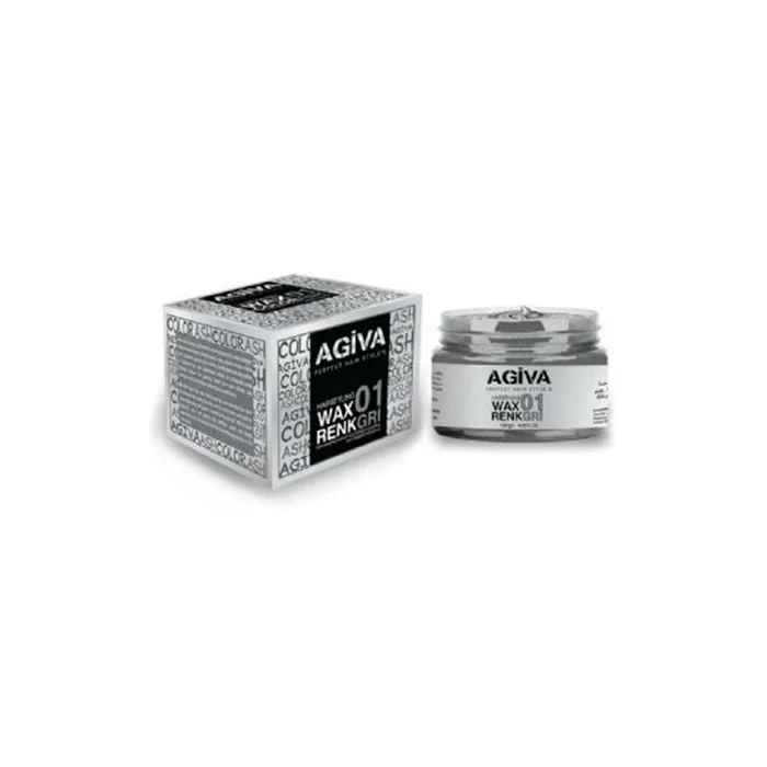 Agiva Hair Pigment Wax 01 Ash (120g)