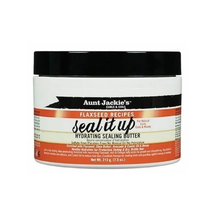 Aunt Jackie's Flaxseed Recipes Seal It Up Hydrating Sealing Butter (213gr)