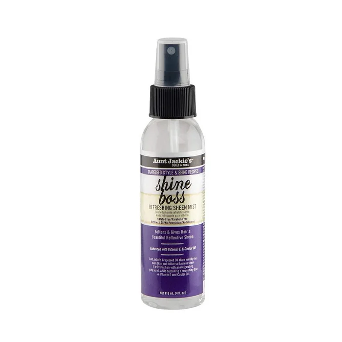 Aunt Jackie's Grapeseed Shine Boss Refreshing Sheen Mist (118ml)