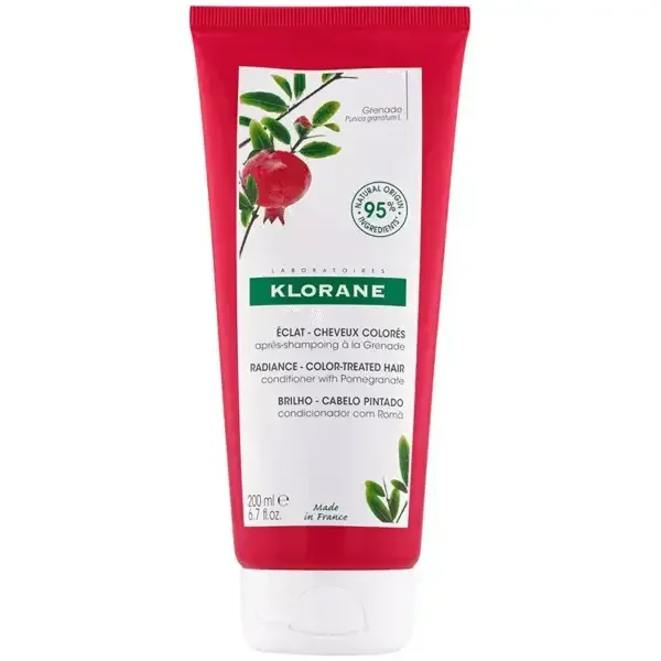 Balsamo Enriquecido Reparador A La Granada Klorane 150 Ml