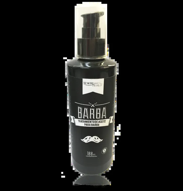 BARBA Tratamiento de aceite Coco y Aloe Vera para barba SIN PARABENOS 100ml. – sesioMWorld