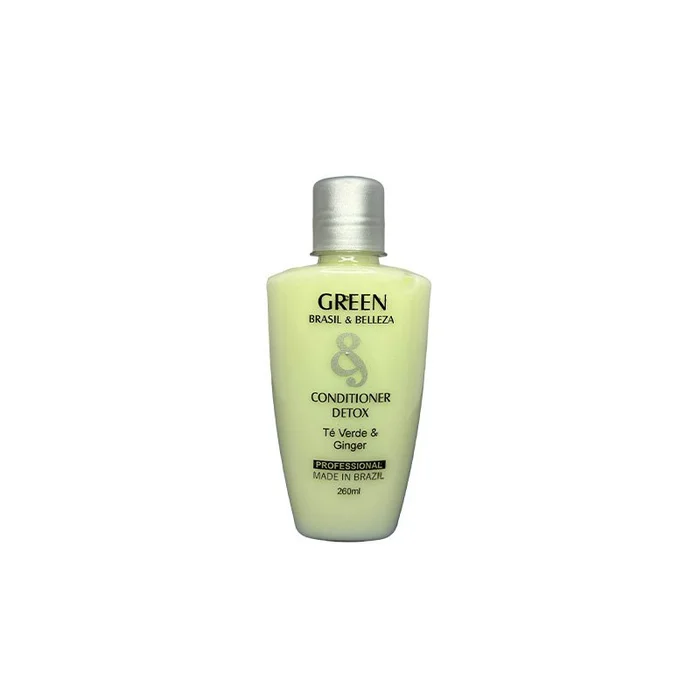 Brasil & Belleza Green Té Verde & Jengibre Detox Acondicionador (260ml)