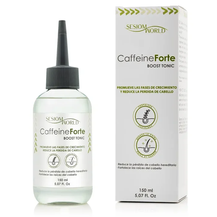 Caffeine Forte Boost Tonic reduce la perdida del cabello 150ml Sesiomworld – sesioMWorld