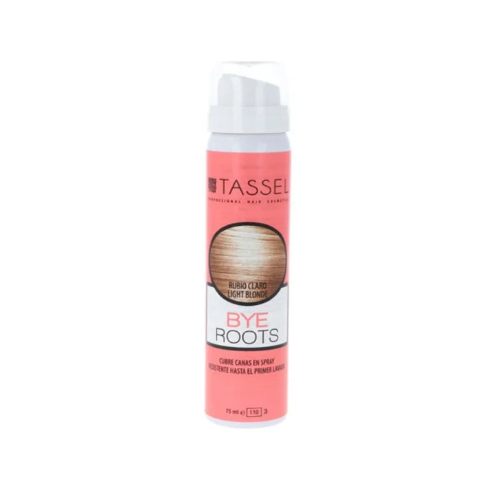 Cubre canas en spray rubio claro Tassel 75 ml