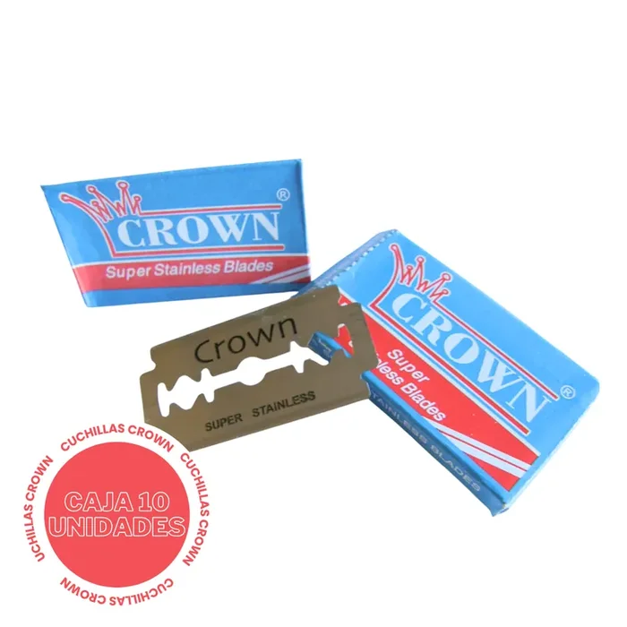 Cuchillas CROWN Super Stainless caja 10 unidades – sesioMWorld