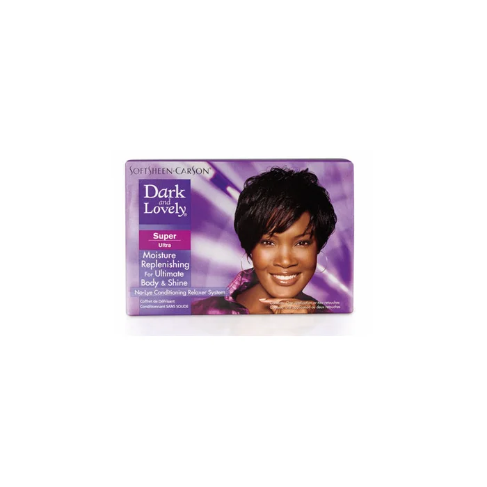 Dark and Lovely Kit No-Lye Relaxer Super 1 Aplicación