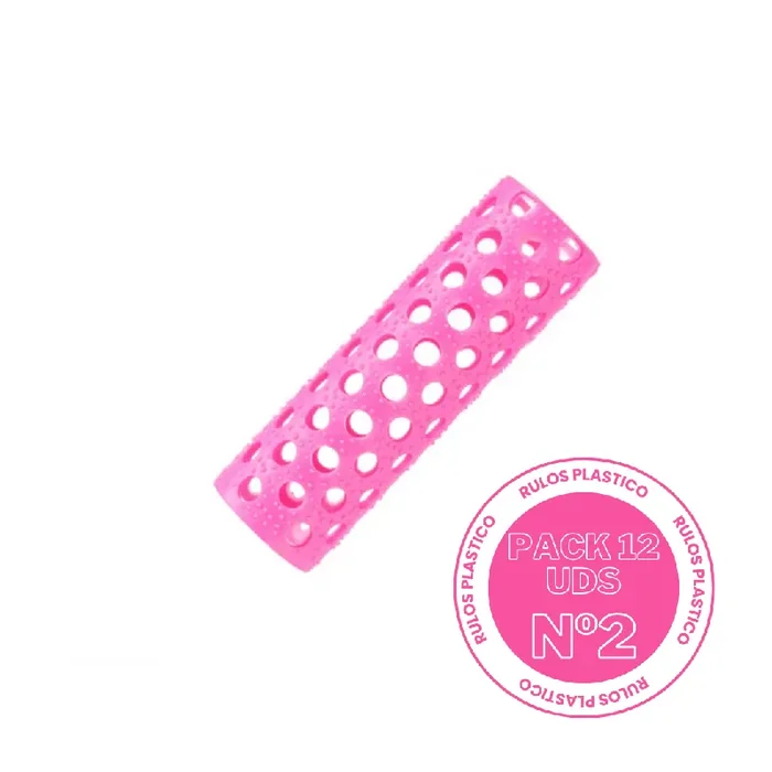 DOCENA RULOS PLÁSTICO PELUQUERIA Nº2 – sesioMWorld