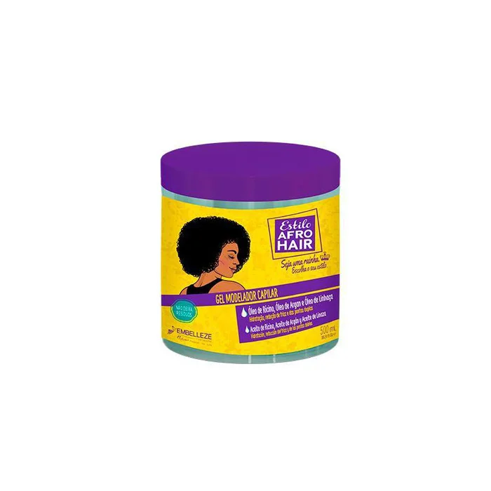 Embelleze Novex Afro Hair Gel Modelador Capilar (500ml)