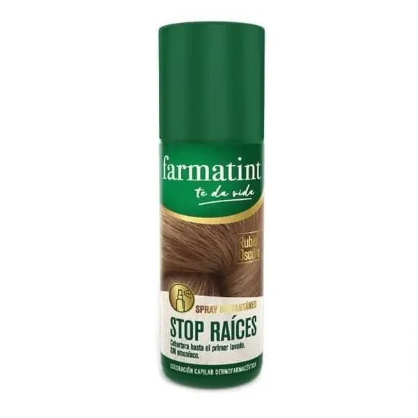 Farmatint Stop Raices Spray 75 Ml Rubio Oscuro