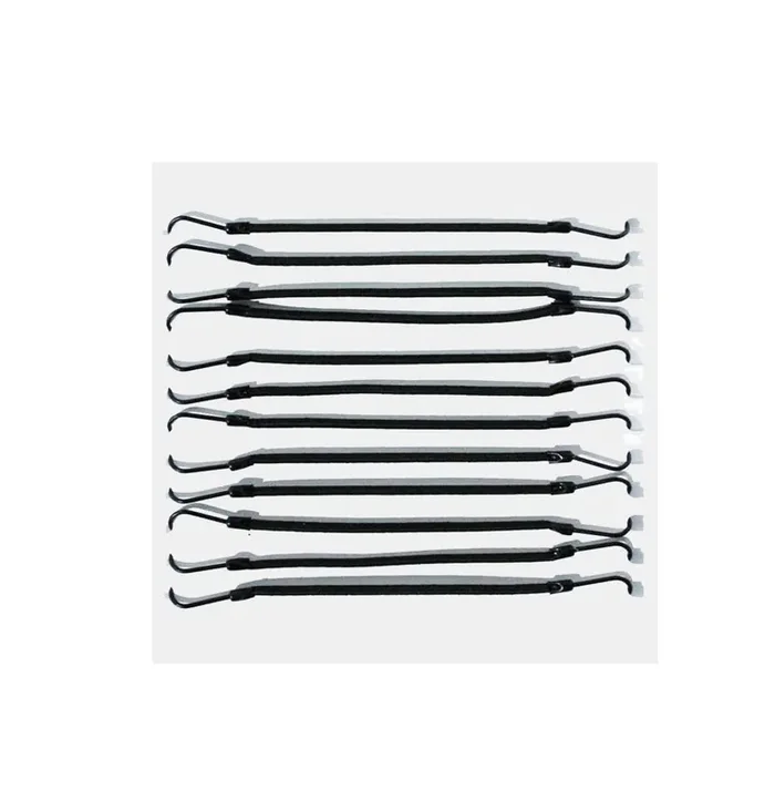 Goma gancho color negro 12 unidades – sesioMWorld