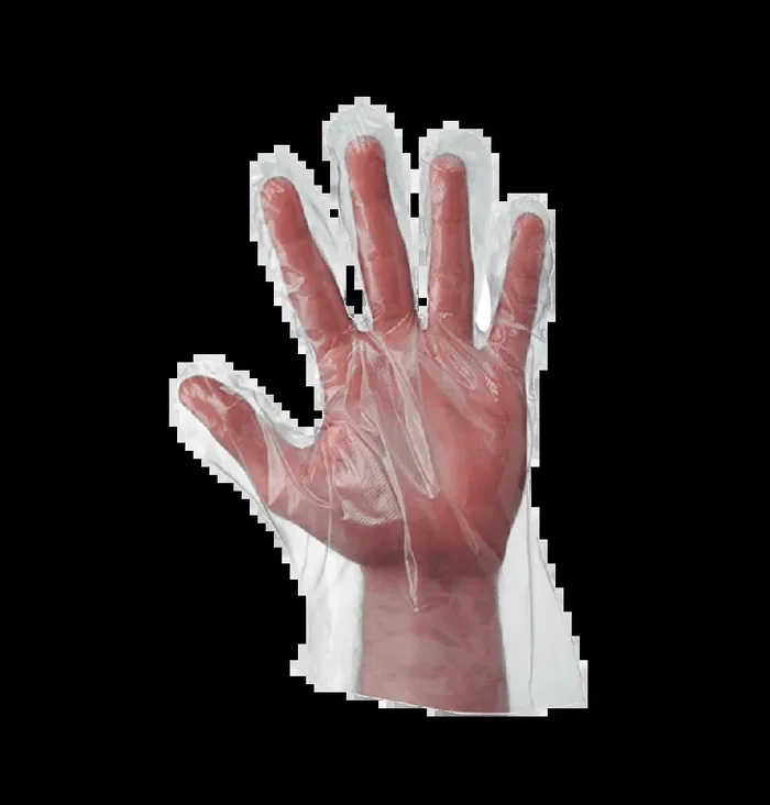 Guantes de polietileno transparente talla única 100 unidades – sesioMWorld