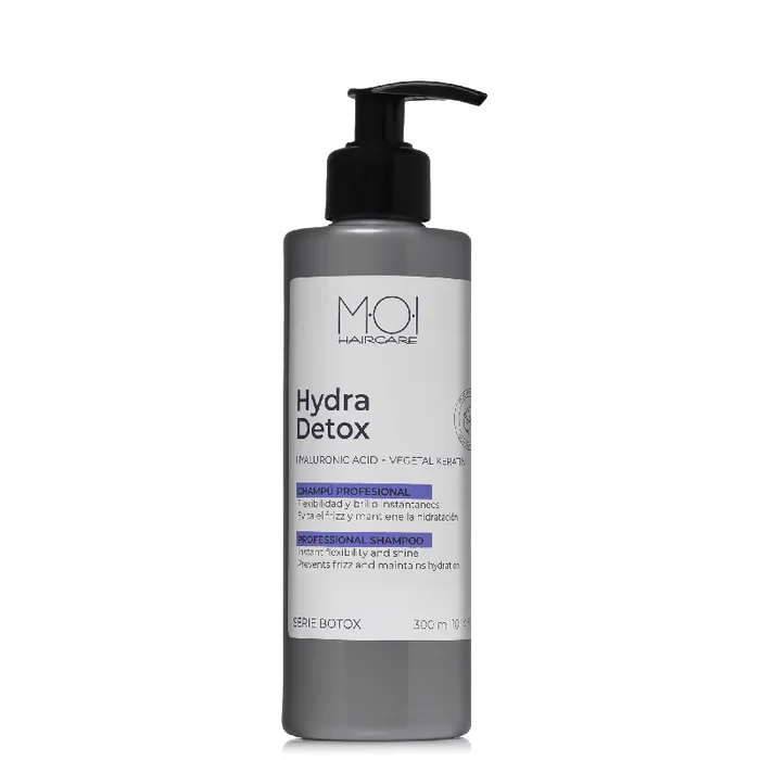 Hydra Detox champú ácido hialurónico y keratina vegetal