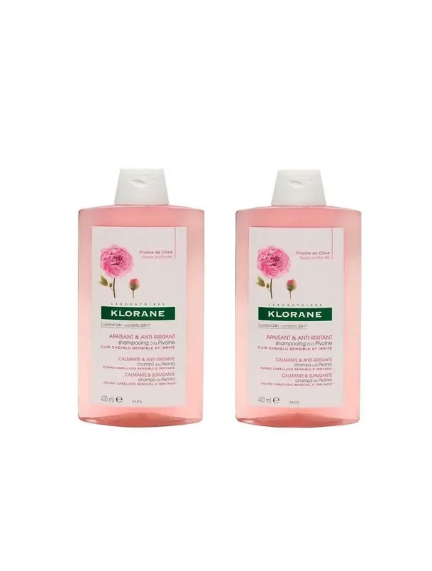 Klorane Peonia 400ml Duplo