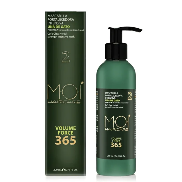 Mascarilla fortalecedora intensiva VOLUME FORCE 365 sin sal UÑA DE GATO 200ml. – sesioMWorld