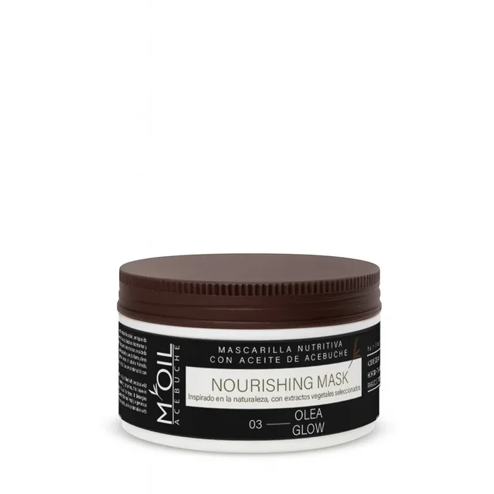 Mascarilla nutritiva OLEA GLOW con aceite de acebuche y extractos naturales 250ml MOIL ACEBUCHE – sesioMWorld