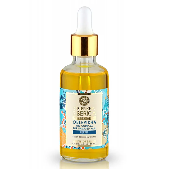 Natura Siberica Oblepikha Complejo de Aceites para Cabellos Dañados (50ml)
