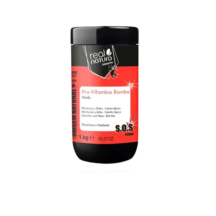 Real Natura Pro-Vitamina Bomba Máscara Sin Sal (1Kg)