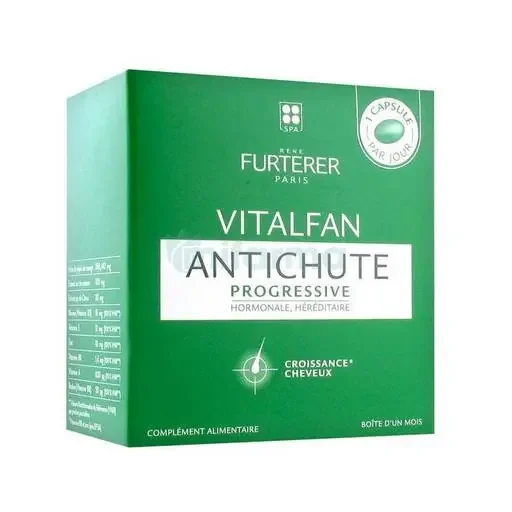 Rene Furterer VITALFAN Anticaída Progresiva 30 cápsulas – Farmacia Estrada