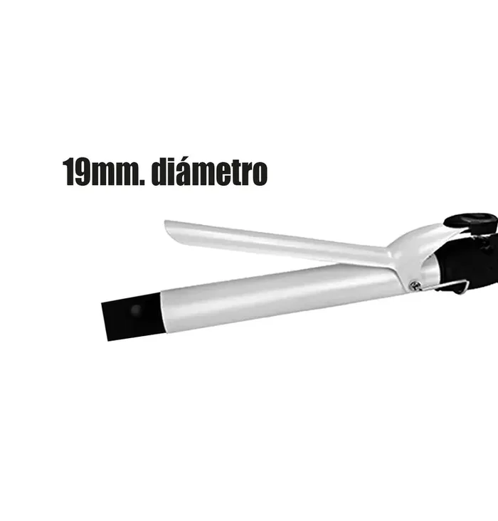 Rizador-Tenacilla profesional PRO-IRON cerámica 19mm. diam. – sesioMWorld
