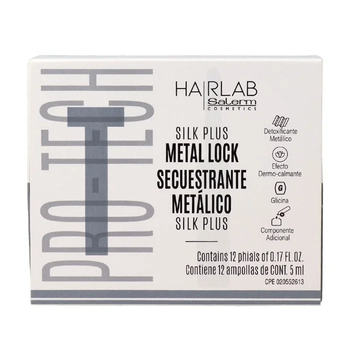 Salerm Hairlab Silk Plus Metal Lock (12x5ml)