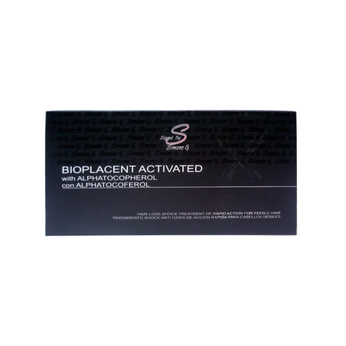 Simone G. 15 Anti-Caída Bioplacenta Activada con Alphatocoferol (10x16ml)