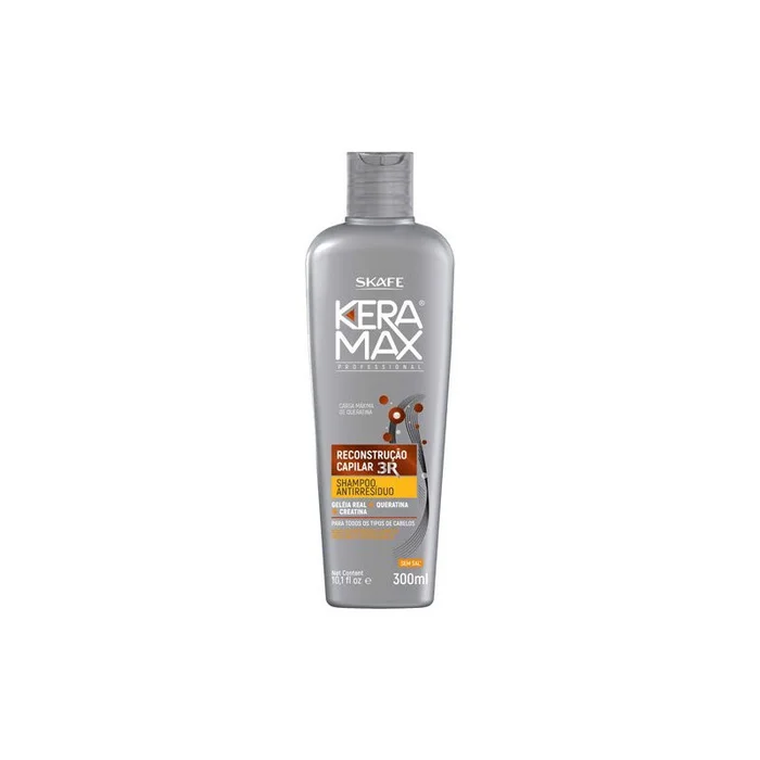 Skafe Keramax Reconstrucción Capilar Champú Anti-Residuos (300ml)