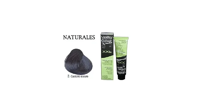 Tinte en crema VITALITY COLOUR XXL 100ml. TONO 3 – sesioMWorld