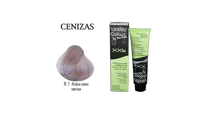 Tinte en crema VITALITY COLOUR XXL 100ml. TONO 8.1 – sesioMWorld