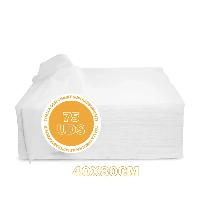 Toallas desechables SPUN LACE paq. compacto 75 uds – sesioMWorld