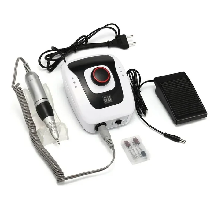 TORNO DE UÑAS PARA MANICURA Y PEDICURA PROFESIONAL DIGITAL 35.000 RPM – sesioMWorld