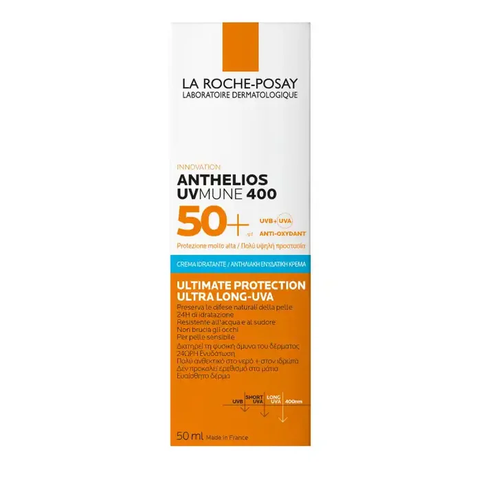 ANTHELIOS SPF 50 CREMA 50 ML SIN PERF