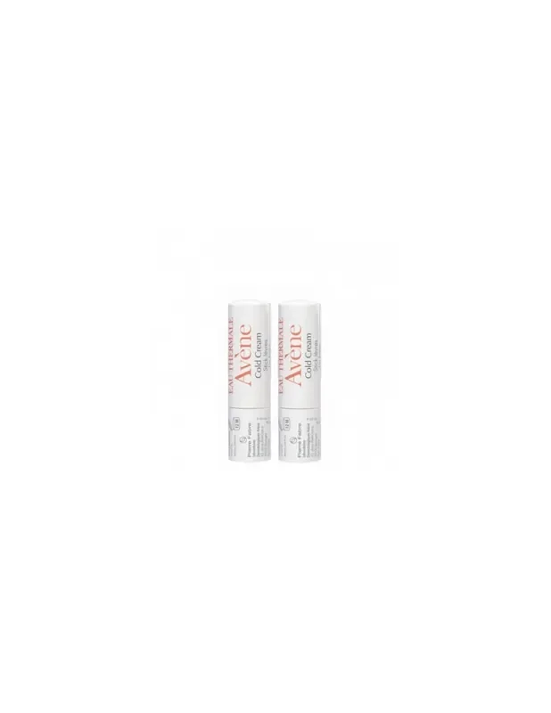 Avene Cold Cream Stick Labial Nutritivo Pack 2 Unidades