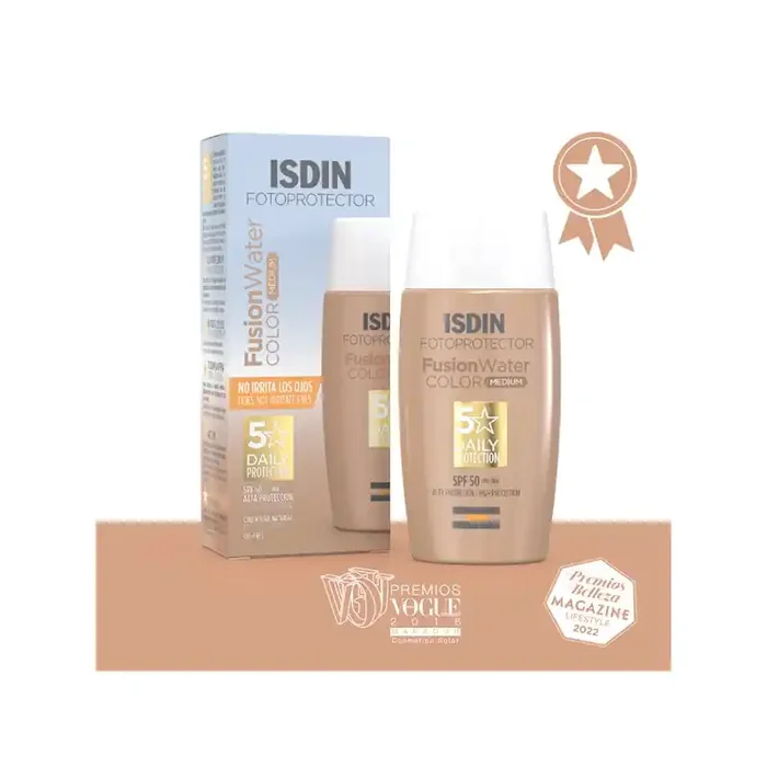 FOTOPROTECTOR ISDIN SPF-50 FUSION WATER COLOR 50 ml