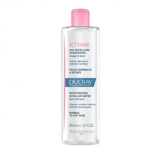 Ictyane Agua Micelar Hidratante Ducray 400 Ml