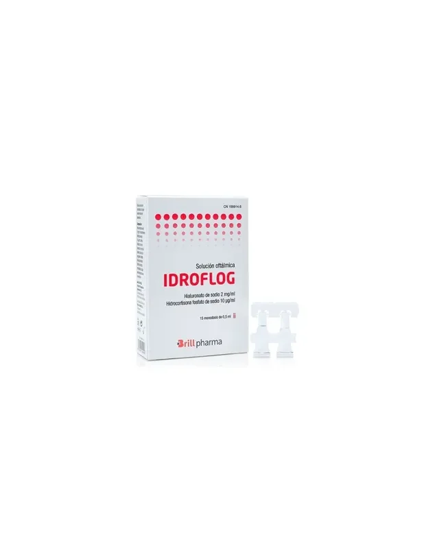 IDROFLOG Solucion Oftalmica15 Monodosis 0,5ml