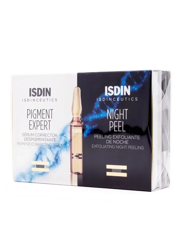 Isdinceutics Pigment Expert + Night Peel 10 + 10 Ampollas