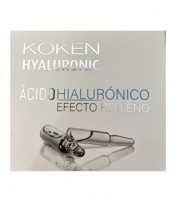 Koken Ampollas Ácido Hialurónico Efecto Relleno 5x2ml