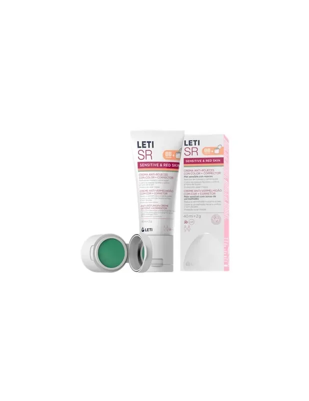 Leti Sr Crema Antirojeces Color+Corrector 40Ml + 2 G