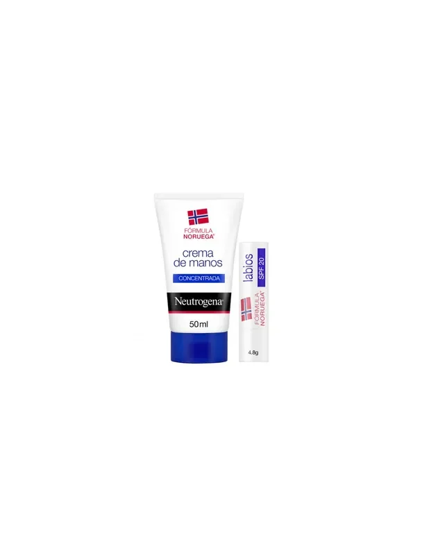Neutrogena Crema Manos 50ml +Labial Spf 20
