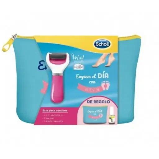 Scholl Velvet Smooth Pack (lima electrónica+neceser+aceite de uñas) – Farmacia Estrada