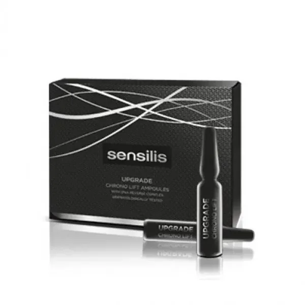 Sensilis Upgrade Chrono Lift Amp Antiedad Reafirmante 1.5 Ml 15 Ampollas