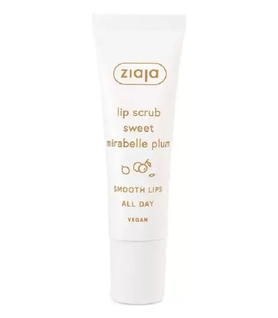 Ziaja Lip Scrub Sweet Mirabelle Plum 12ml