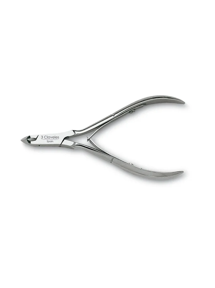 3 Claveles Alicate Cutícula Corte 3 mm.