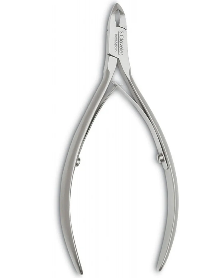 3 Claveles Alicate Cuticula Corte 3mm