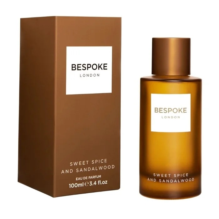 Agua de Perfume Bespoke Man Sweet Spice y Sándalo.