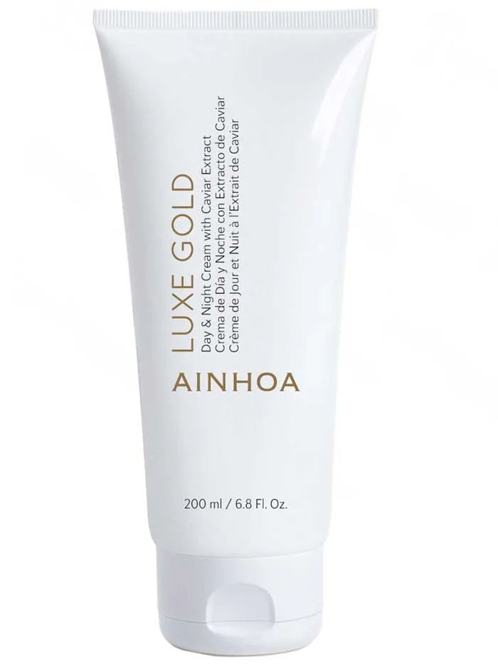 Ainhoa Luxe Gold Crema Dia y Noche Con Extracto de Caviar 200ml.