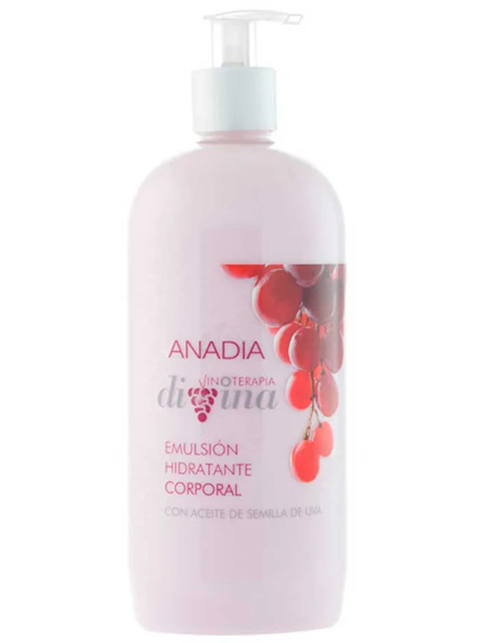 Anadia Divina Vinoterapia Emulsión Hidratante Corporal con Semilla de Uva 500 ml.