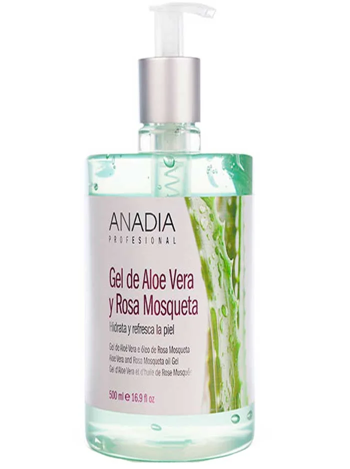 Anadia Gel Alovera y Rosa Mosqueta 500 ml.