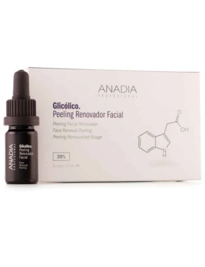 Anadia Profesional Glicólico Súper – Concentrado Peeling Renovador Facial 4 x 5 ml